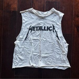 Metallica Cropped Tank / Small